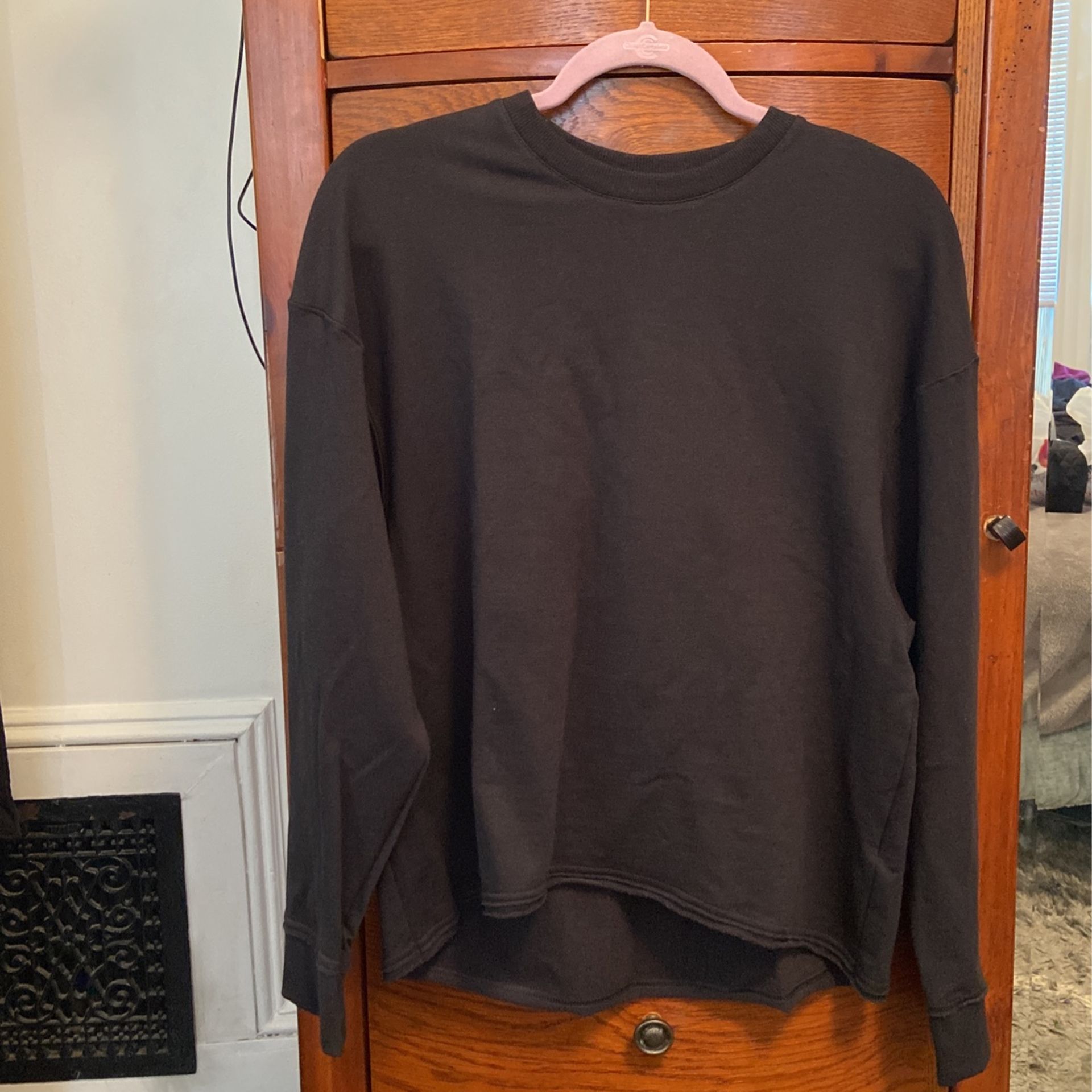 Nike Yoga Luxe Fleece Crewneck Top