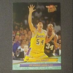 1993 Fleer Ultra Jack Haley Lis Angeles Lakers L.A. #288  Basketball Card Vintage Collectible Sports NBA