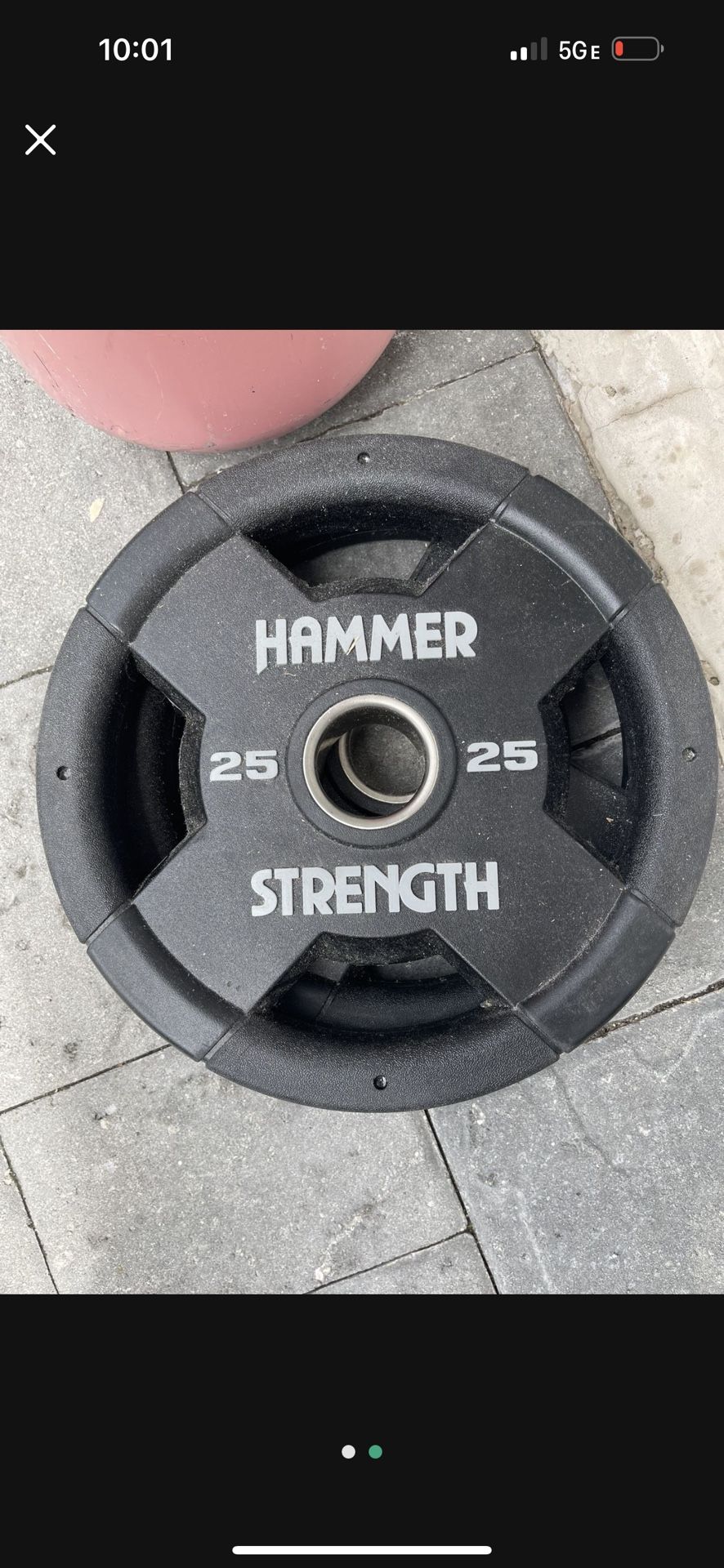 Hammer Strength 25 lb weight
