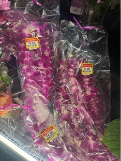 leis ( natural orchids )