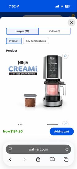 Ninja Creami Ice Cream Maker