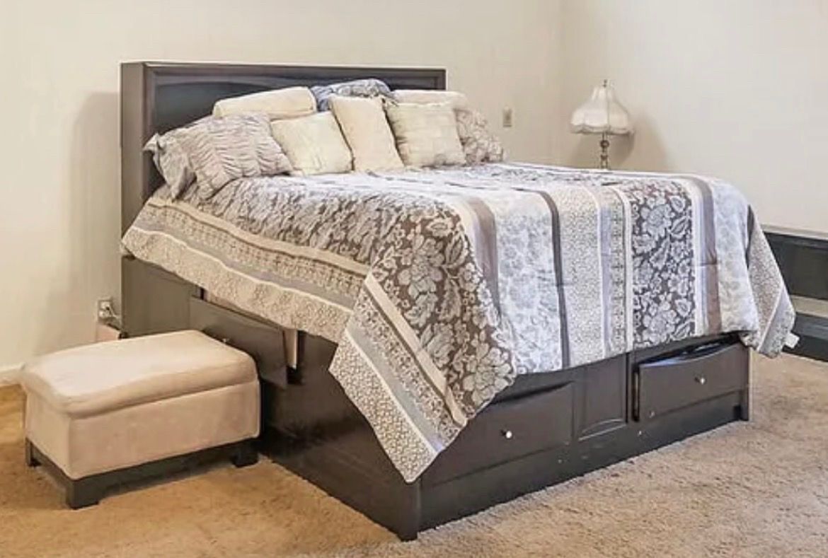 Queen Sized Raised Bed Frame