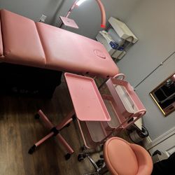 ALL PINK Esthetician Furniture 