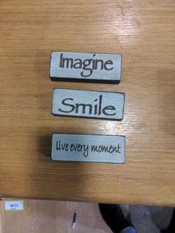 Three Small Inspirational Plaques