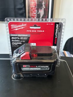 Milwaukee battery 6.0 red lithium