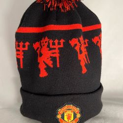 Nike Manchester United Knit Beanie With Pom
