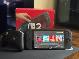 Switch 2 - Pro Controller - 256GB SD Card