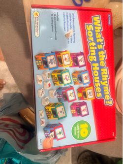 Lakeshore Rhyming Houses Educational Game
