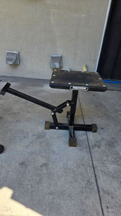 Bike stand.