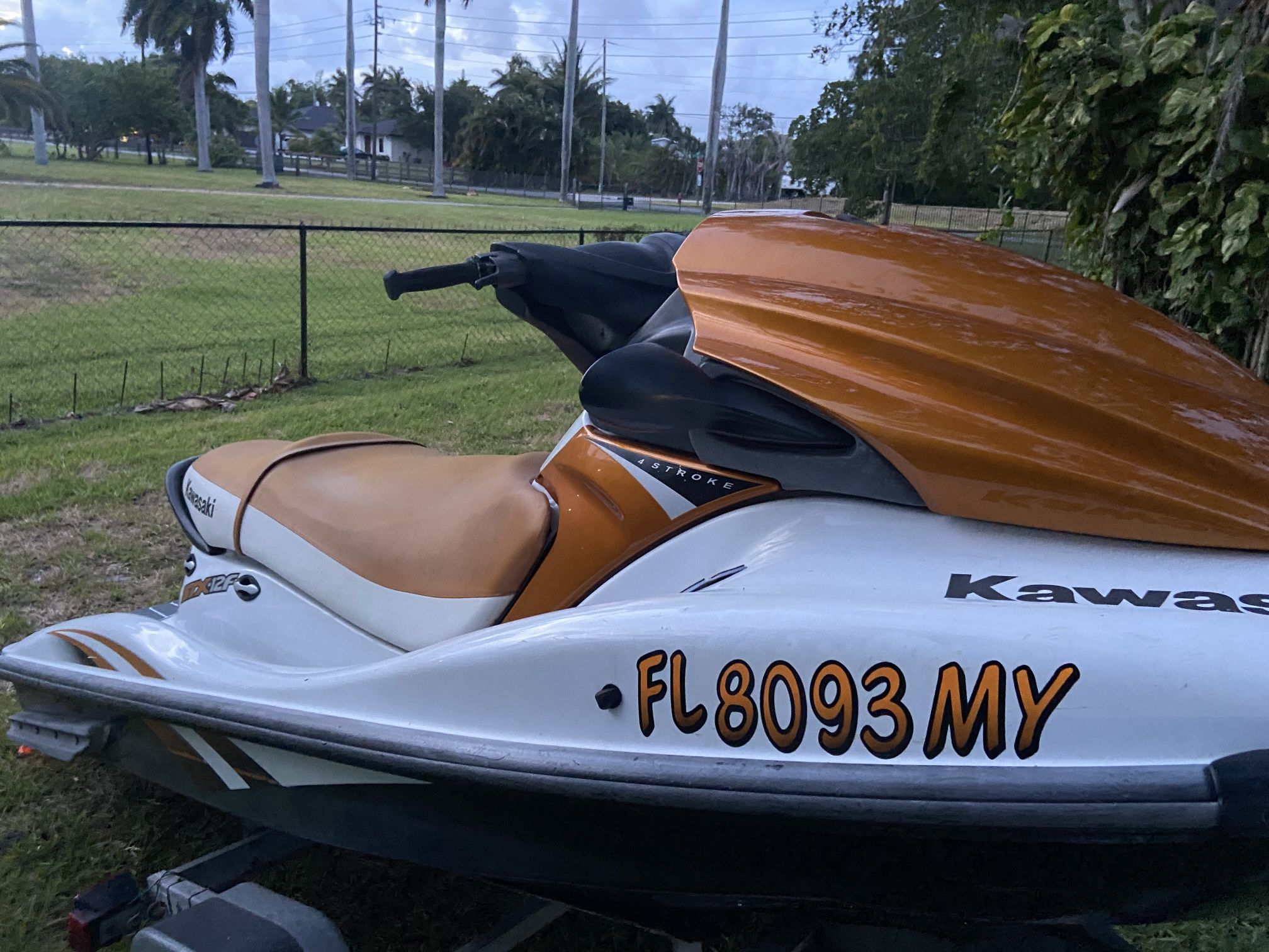 2005 Kawasaki STX 12f 4 Stroke Jet Ski With Trailer