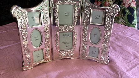 Photo Picture Frame silver plate