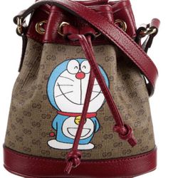 Gucci Doraemon Bucket Bag