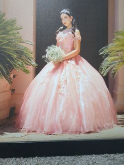 Pretty in Pink Quinceañera Dress