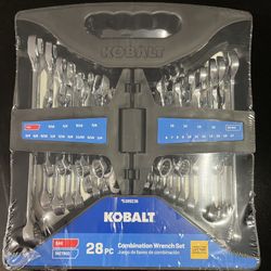 New Kobalt 28pc Wrench Set