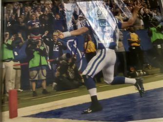 Andrew Luck signed photo