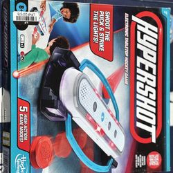 hypershot electronic tabletop hockey game