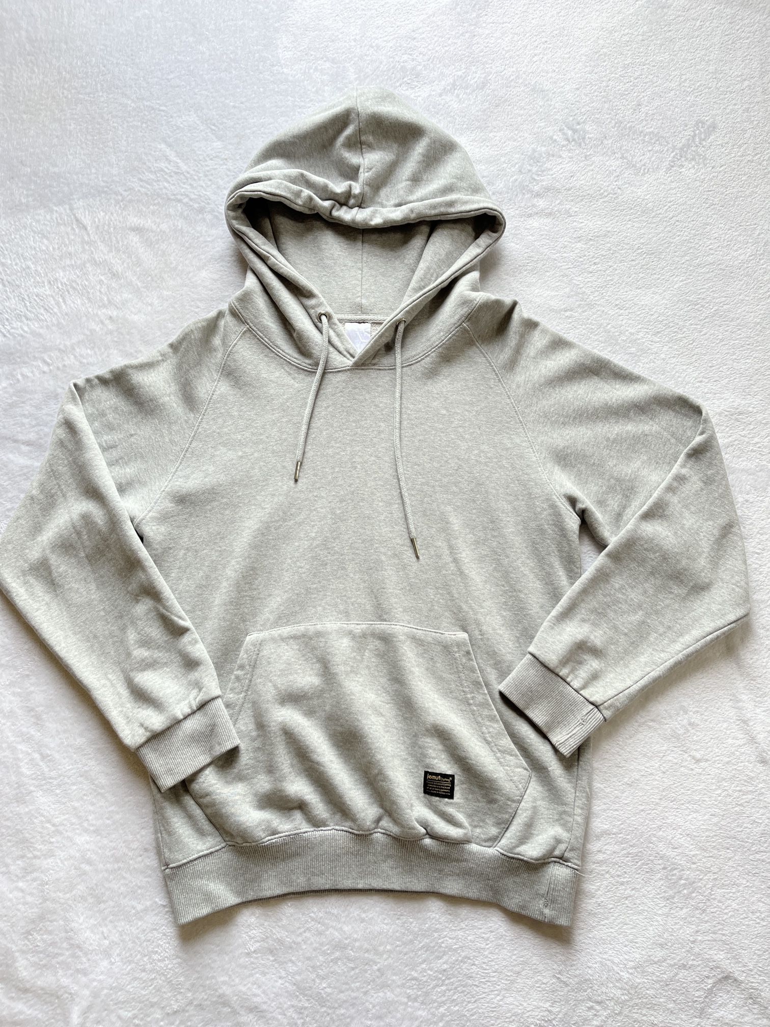 Korea Unsex Oversized Hoodie Jacket size S Gray Color