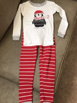 Carters Holiday pjs size 5