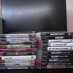 PS3 Game Lot, (21 total) *Tested*