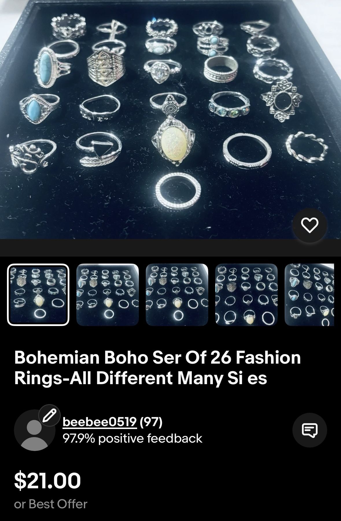 Jewelry 💎 Chains Rings Earrings Bracelets Gold Silver