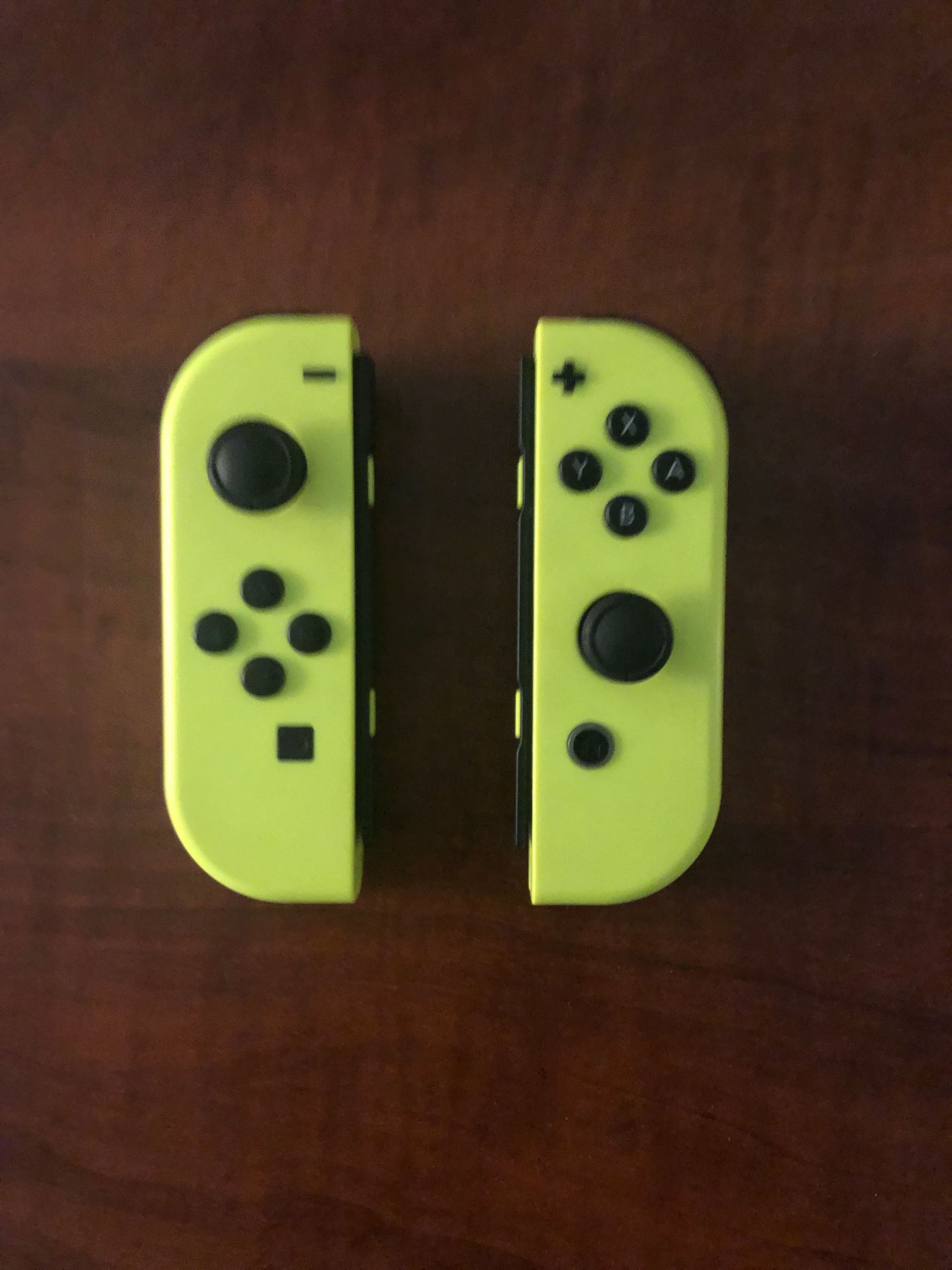 Yellow Nintendo Switch Joy Cons (Read description)