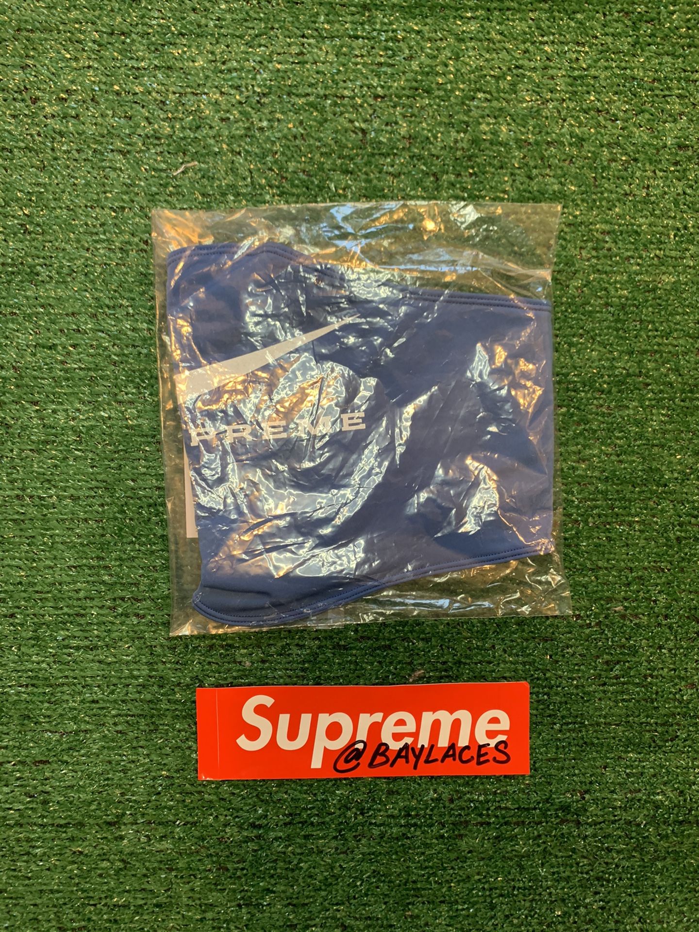Supreme X Nike Supreme Face mask Blue