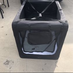 Amazon Basics Portable Soft Dog Crate