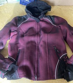 Ladies Harley Davison Jacket Raspberry New With Tags