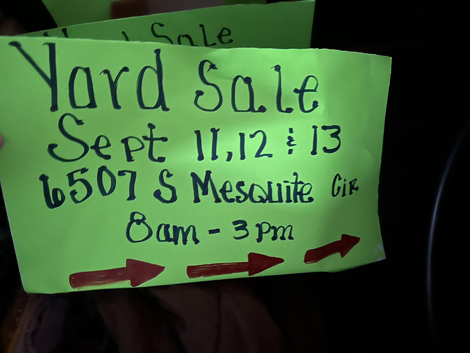Yard Sale In Pharr