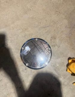 Harley-Davidson chrome 5 hole Derby cover