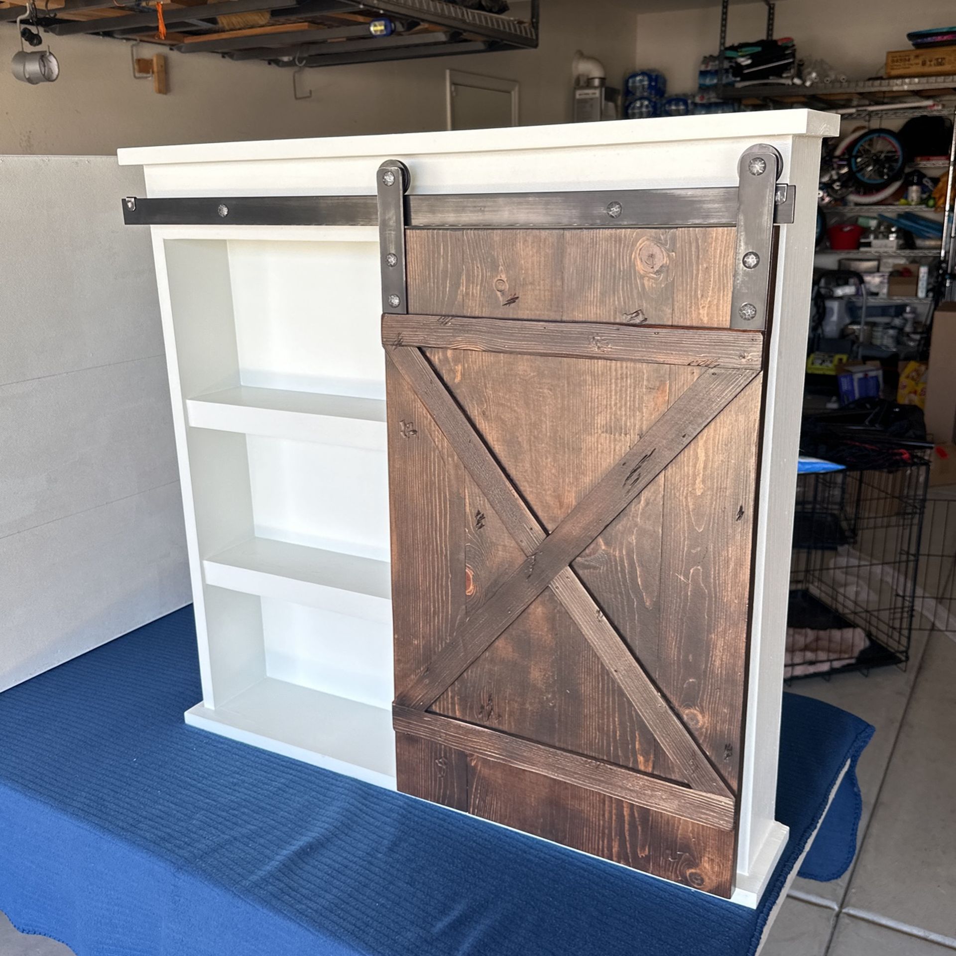 New Sliding Barn Door Cabinet