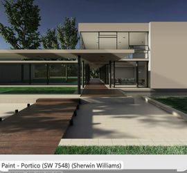 Paint exterior paint