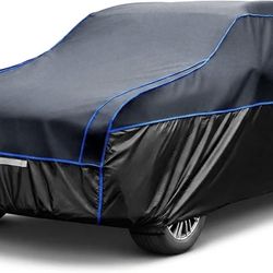 Hail Protector Car Cover for SUV (192-201 inch), Thick EVA Padded Anti-Hail Cover, Waterproof All Weather Hail Protection Car Cover