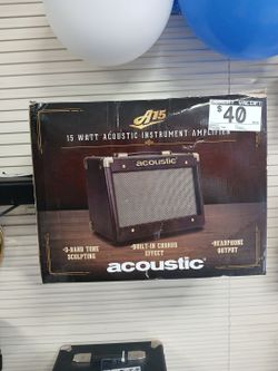 Acoustic amp a15