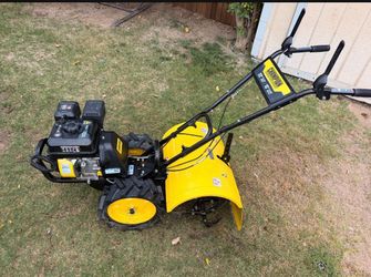 Champion Power Equipment 22 in. Counter Rotating Gas Rear Tine Tiller with Self-Propelled Agricultural Tires