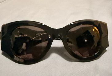 Balenciaga Black Sunglasses