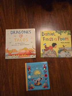 3 libros de niños en Español