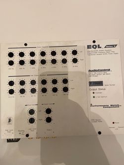 Audio Control EQL Series II $125