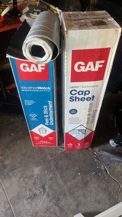 GAF Peel And Stick Underlaymentnd cap Sheet