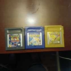 Pokemon Gameboy cartridges working