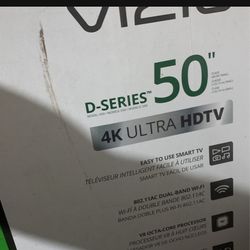 50” Vizio 4K TV (read Description)