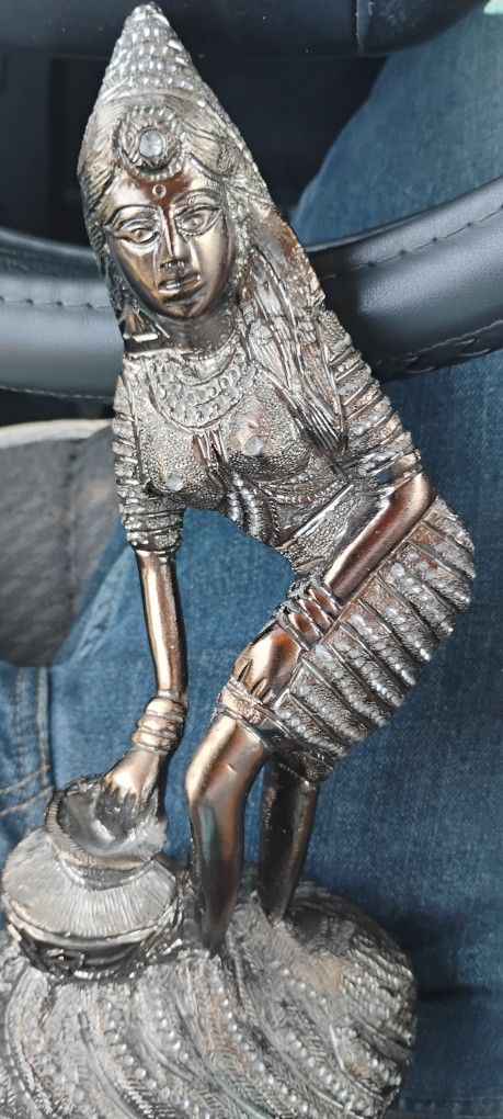 Bronze Statue 14" Tall Give Or Take