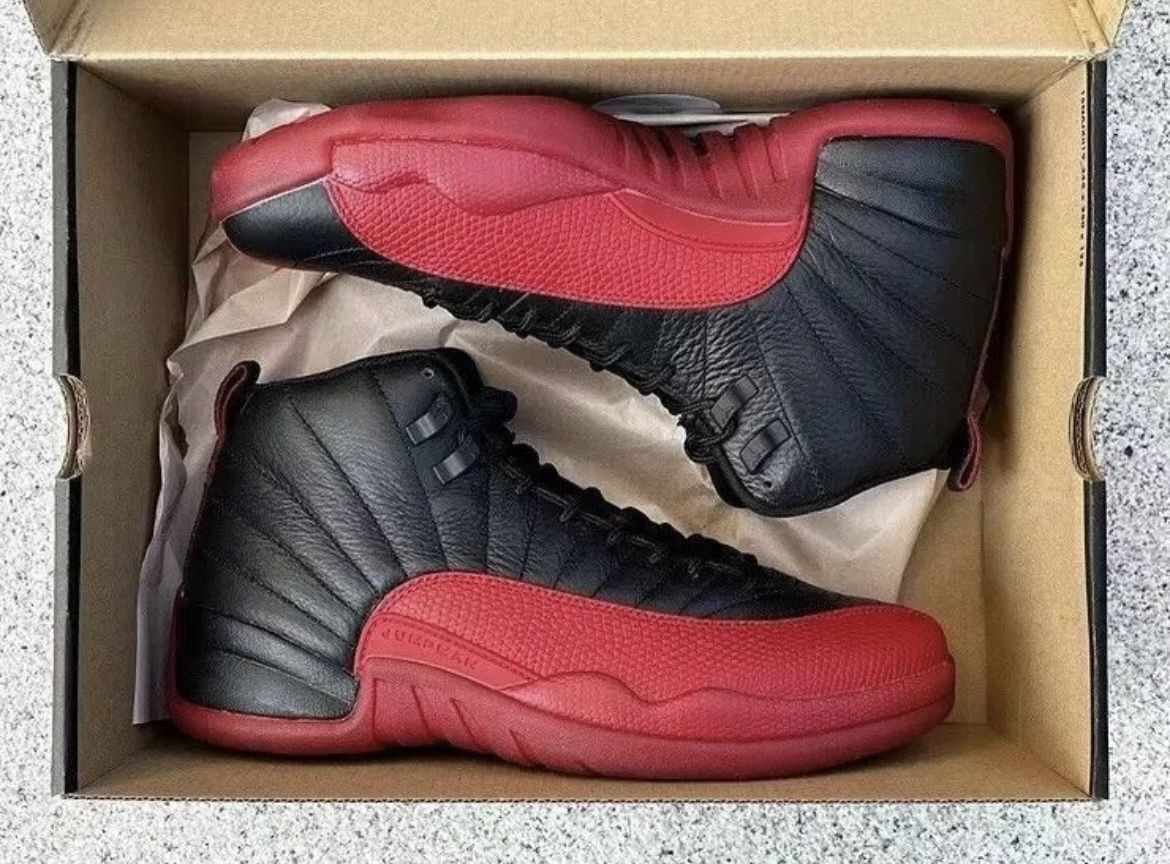 Nike Jordan 12 Flu Game Size 12