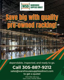 Pre Owned Pallet Racking
