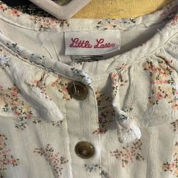 Little Lass floral pattern dress 4T