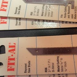 Jig Saw Blades- Bayonet Style