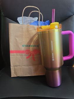 Brand new stanley and starbucks tumbler cup, forty ounces, limited edition. FINAL SALE.