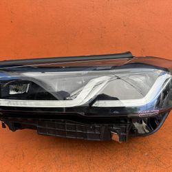 2021 2022 2023 BMW 5 SERIES 530I 550 G30 LEFT DRIVER SIDE LED HEADLIGHT OEM
