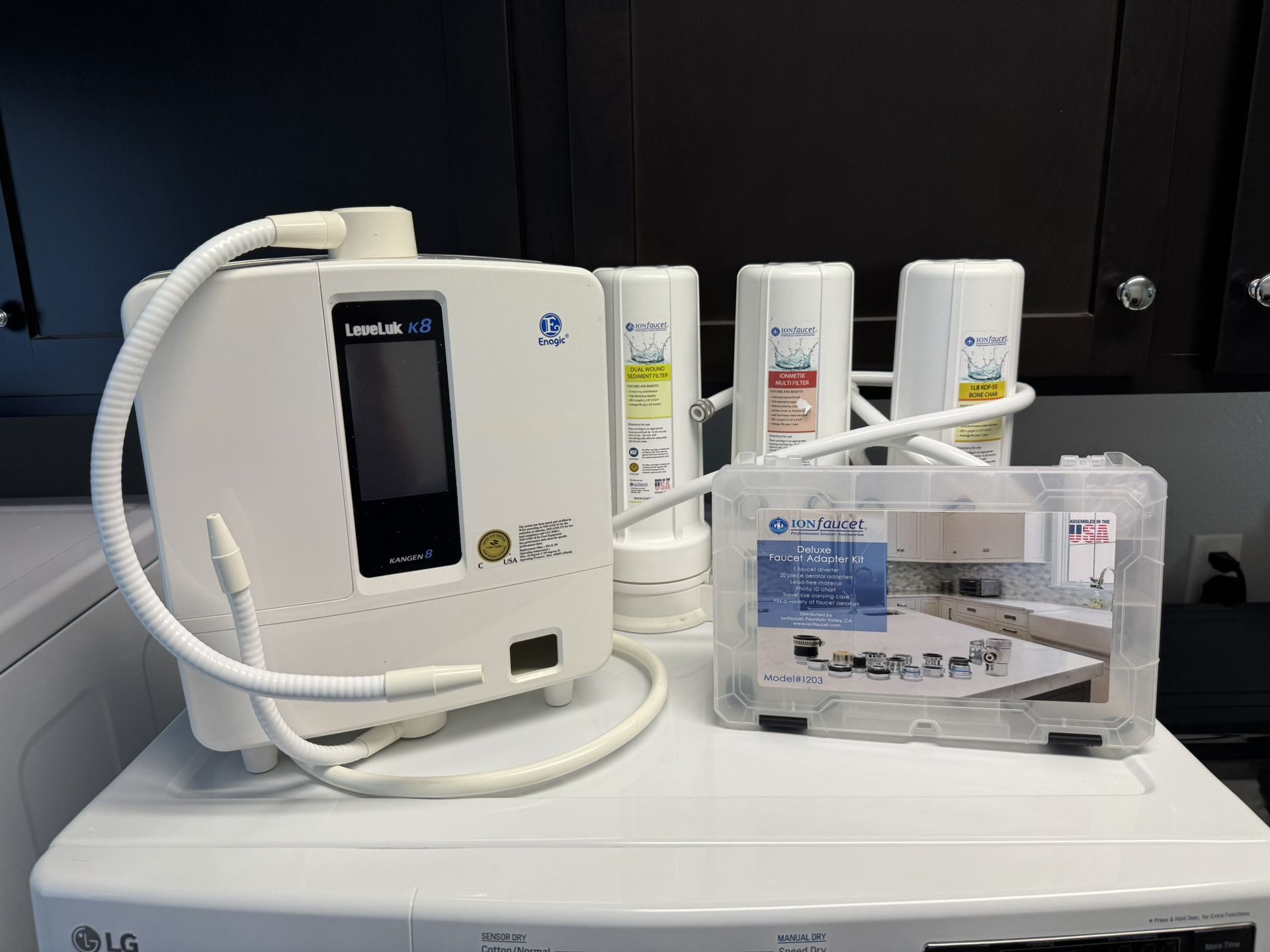Kangen K8 & Ionfaucet Filter Housing With Accessories 