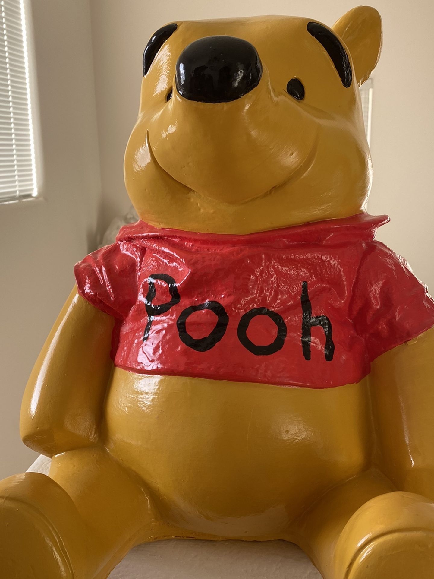Hand Painted Winnie The Pooh bear Piggy Bank